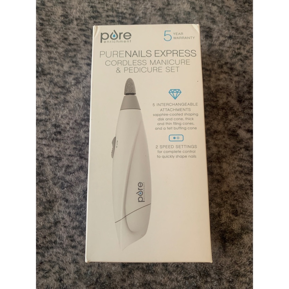 Pore Purenails Express Cordless Manicure & Pedicure Set